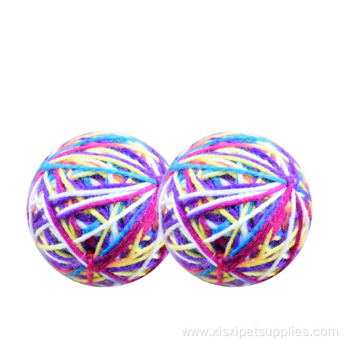 Colorful Kitten Cat Toy Wool Ball Cat Toy